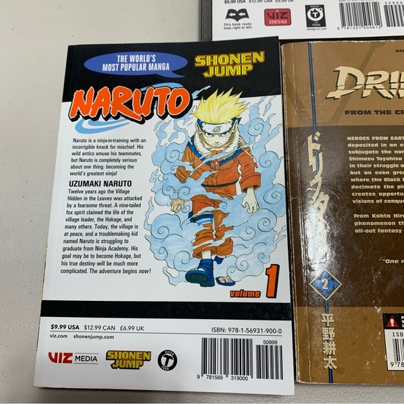 9 Japanese Comic /Anime-Naruto,FullMetal Alchemist,Drifter,Yagyu Ninja Scrolls - Picture 14 of 15